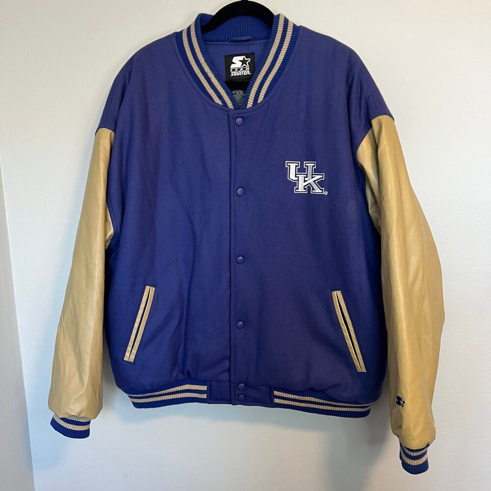Vintage Starter University of Kentucky 90s Varsity Jacket Wildcats NCAA Men’s XL